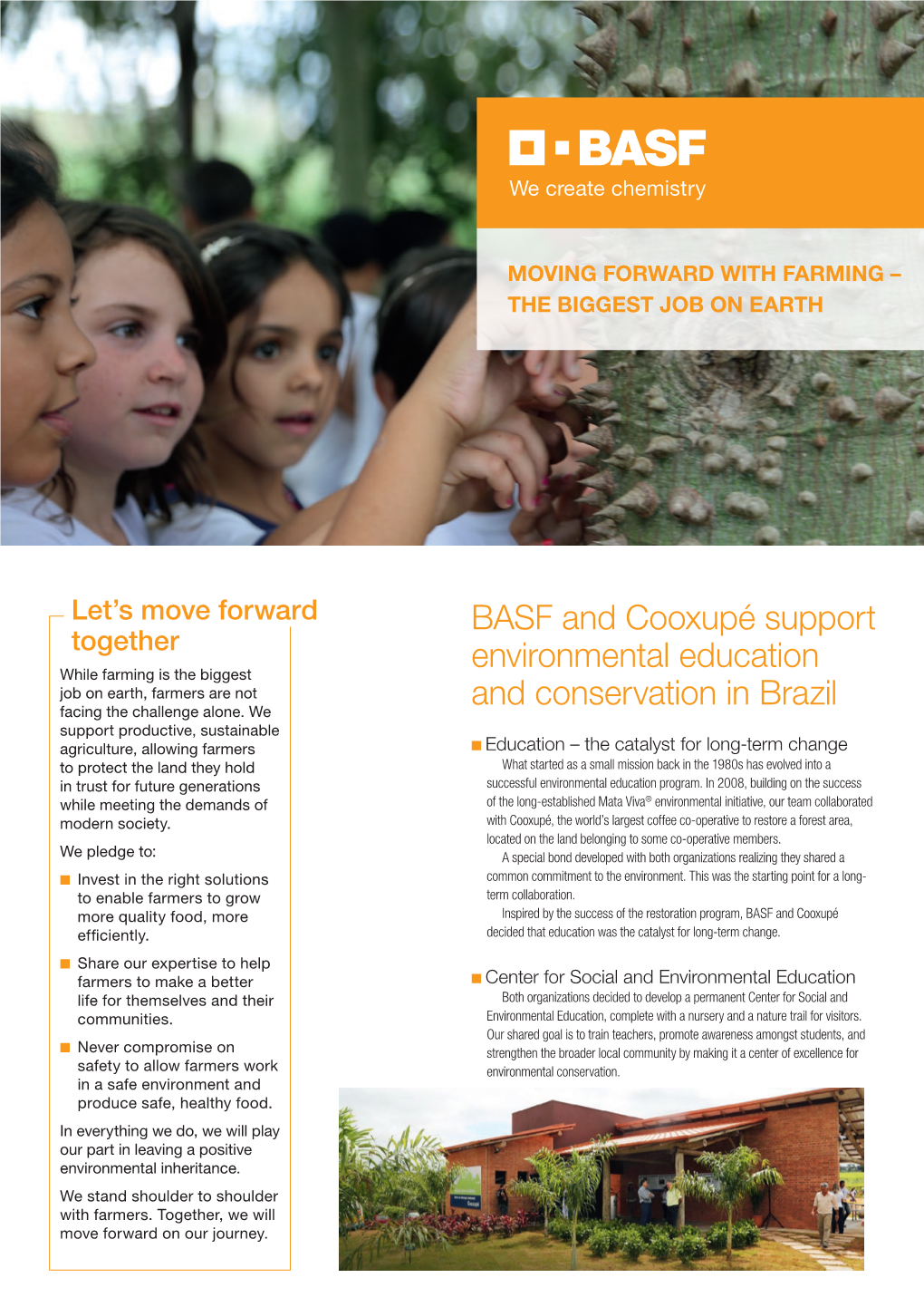 BASF and Cooxupé Support Environmental Education and Conservation in Brazil