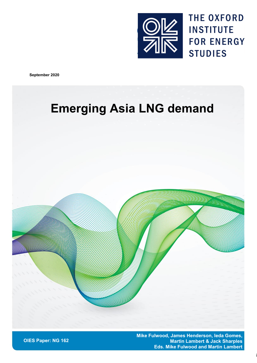 Emerging Asia LNG Demand