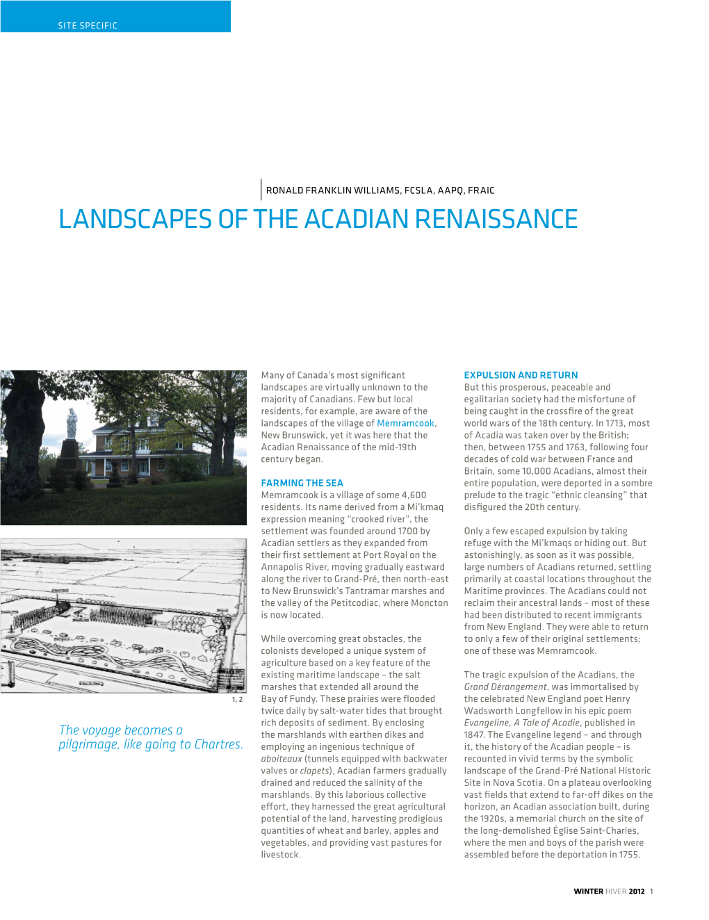 Landscapes of the Acadian Renaissance
