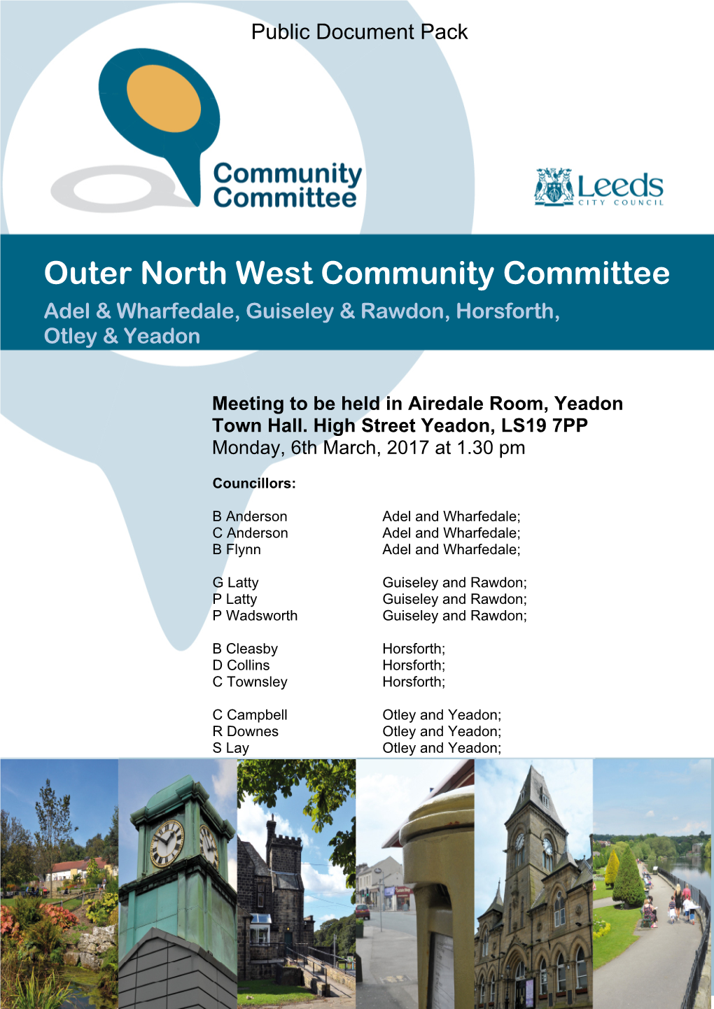 Outer North West Community Committee Adel & Wharfedale, Guiseley & Rawdon, Horsforth, Otley & Yeadon