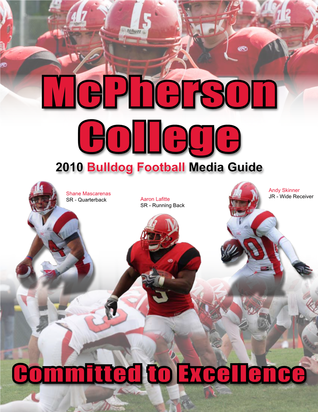 Mcpherson College Football Media Guide 2010