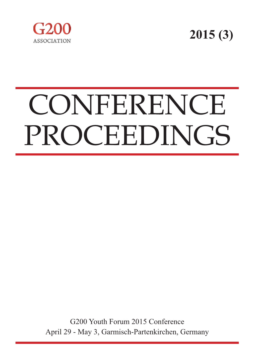 Conference Proceedings