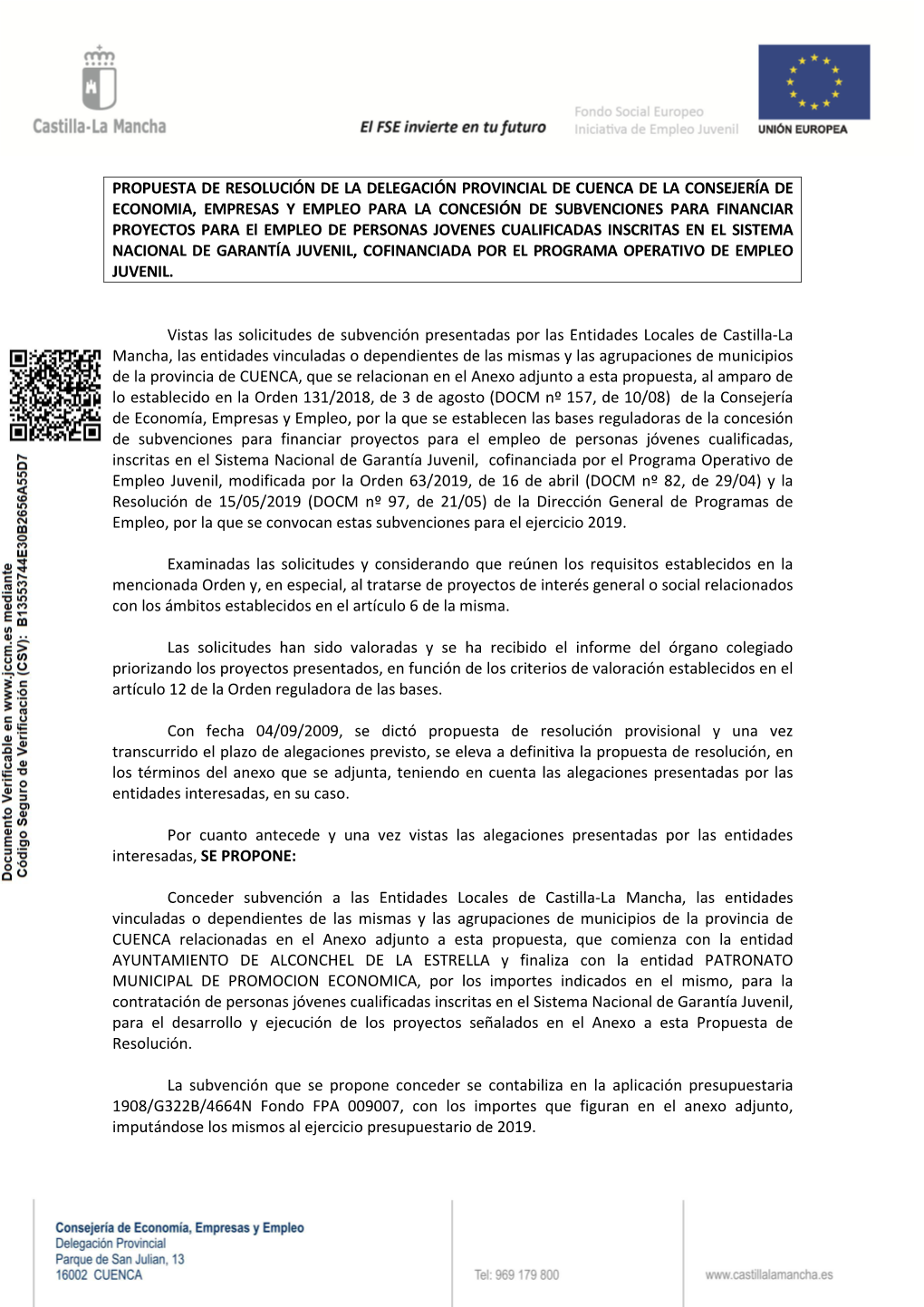 PROPUESTA DE RESOLUCION PROVISIONAL 2019 CU.Xlsx