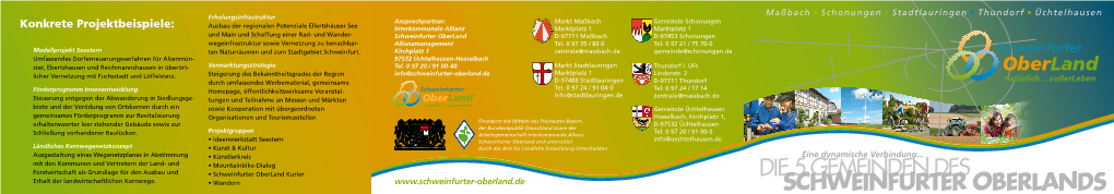 Die 5 Gemeinden Des Schweinfurter Oberlands
