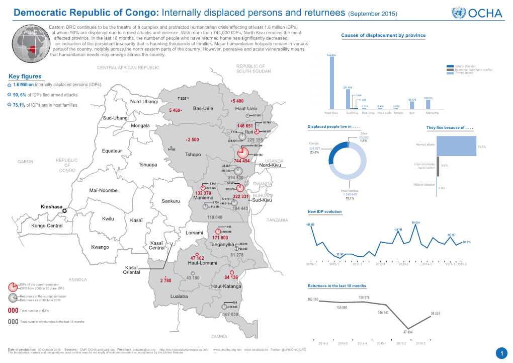 New Internally Displaced Persons