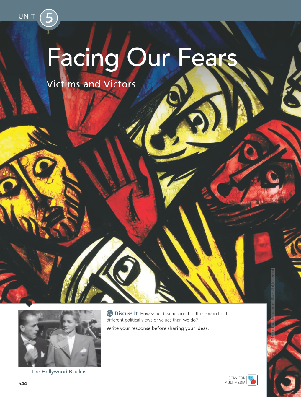 FACING OUR FEARS MULTIMEDIA ESSENTIAL QUESTION: How Do We Respond When Challenged by Fear?