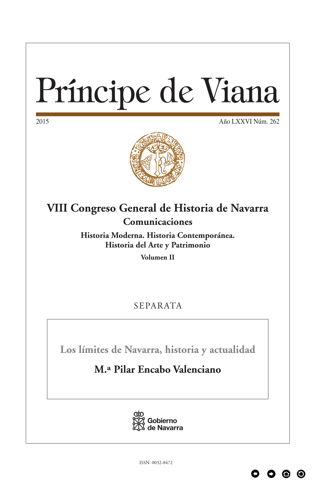 Los Límites De Navarra, Historia Y Actualidad M.ª Pilar Encabo Valenciano
