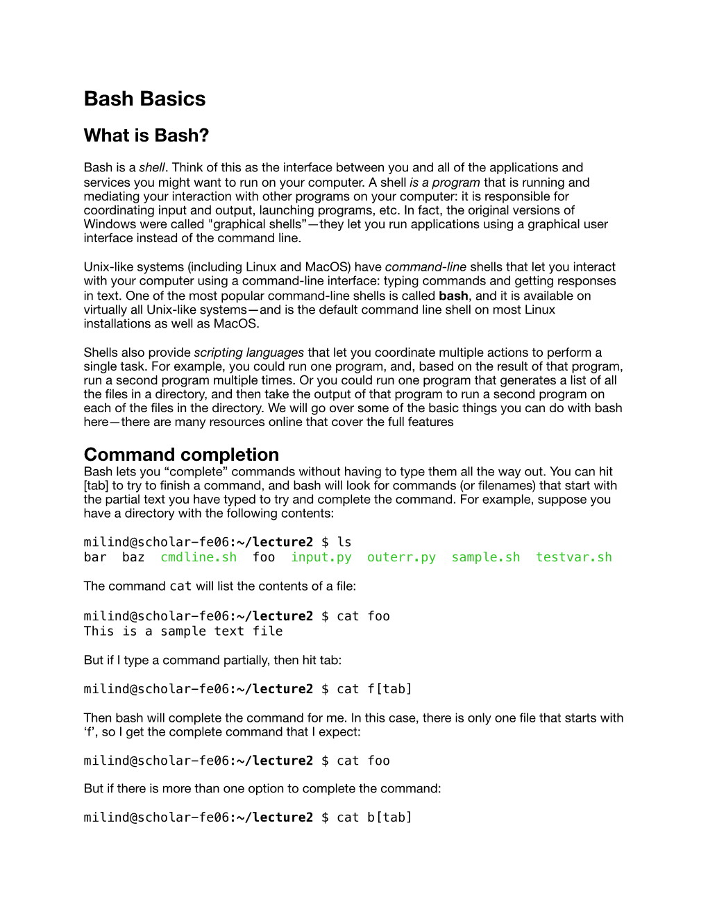 Bash Basics What Is Bash?