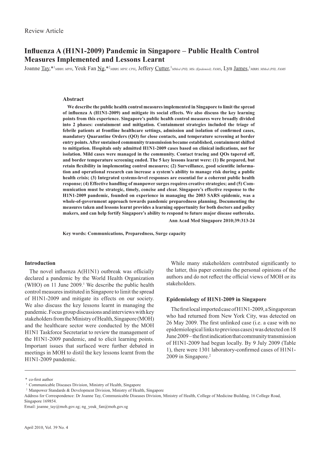 Influenza a (H1N1-2009)