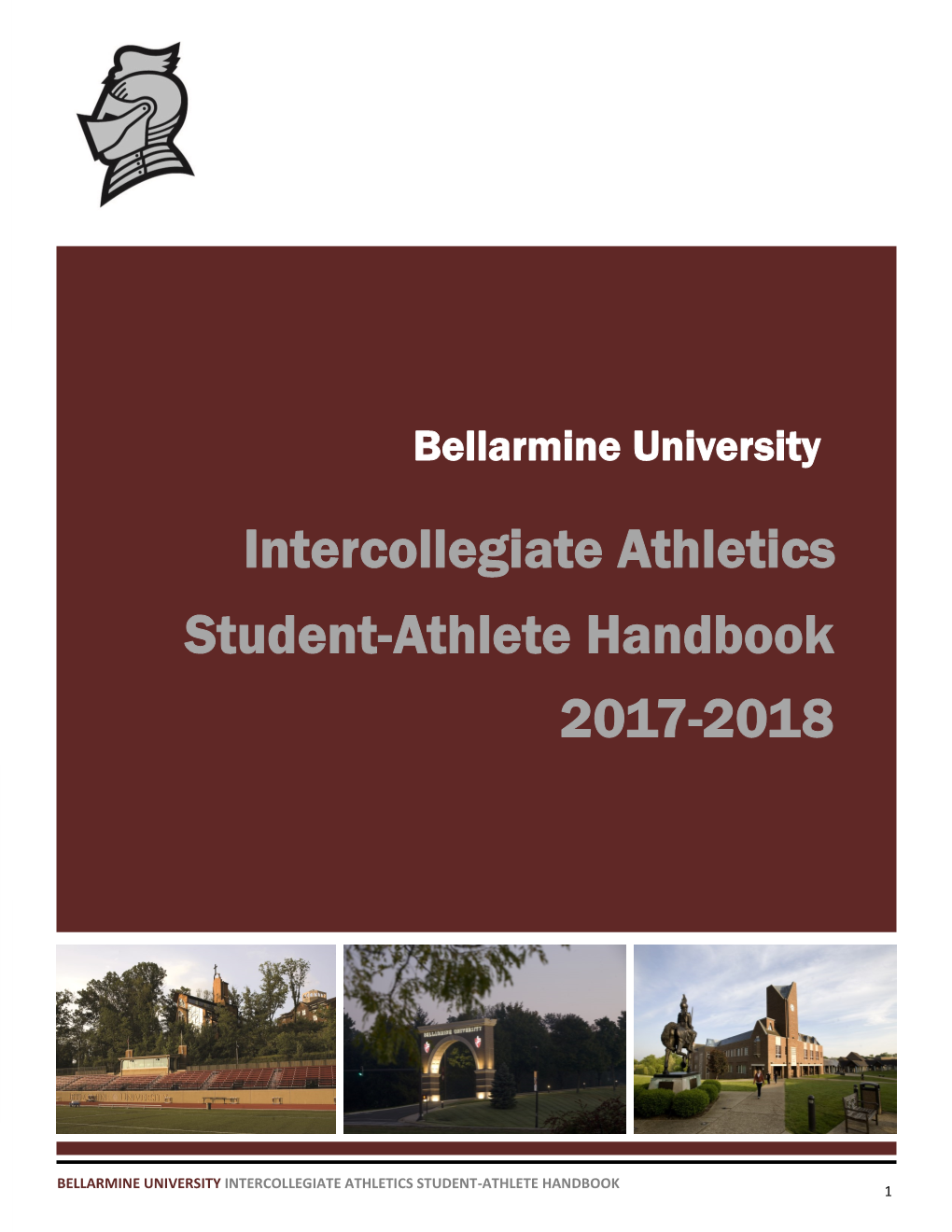 Intercollegiate Athletics 2017-2018 Student-Athlete Handbook