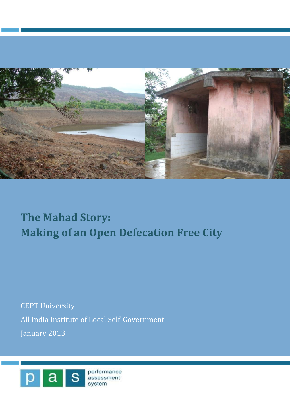 The Mahad Story: Making of an Open Defecation Free City