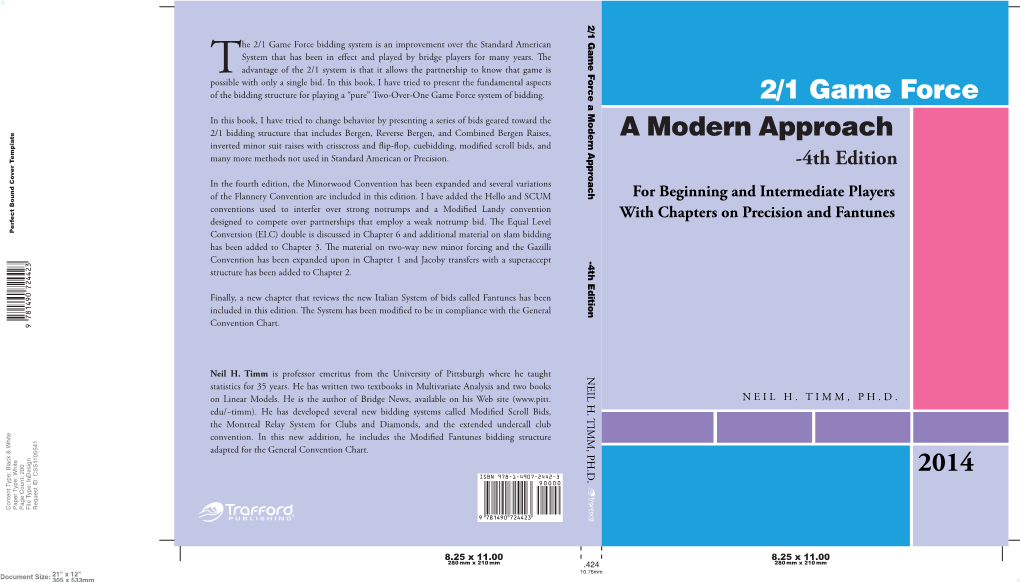 2/1 Game Force a Modern Approach 2014