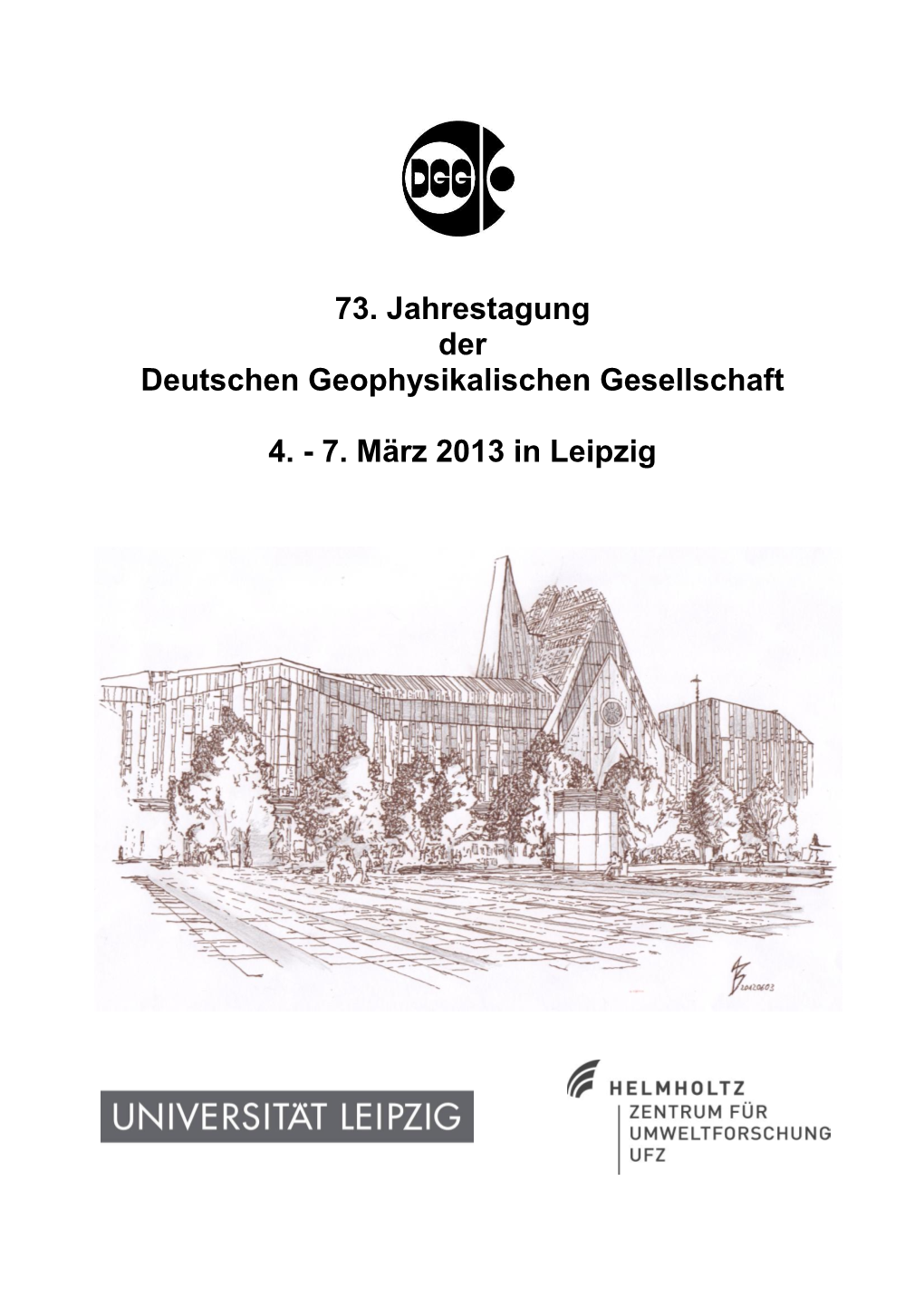 73. Jahrestagung Der Deutschen Geophysikalischen Gesellschaft 4