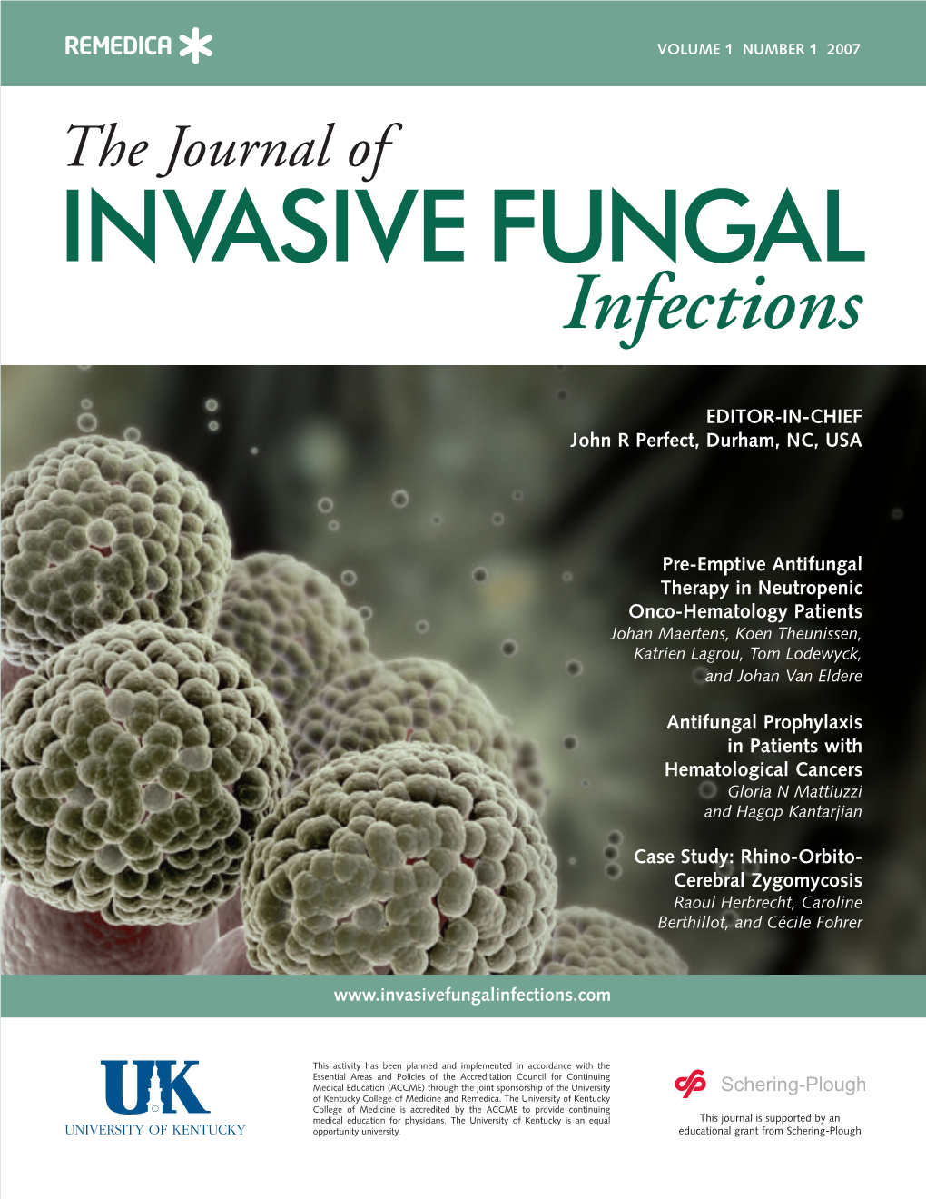 INVASIVE FUNGAL Infections