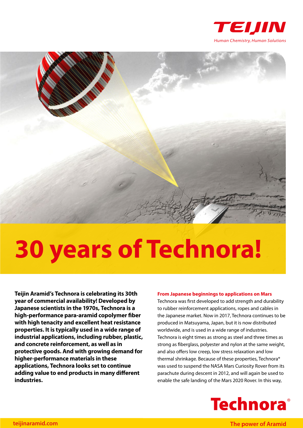 30 Years of Technora!