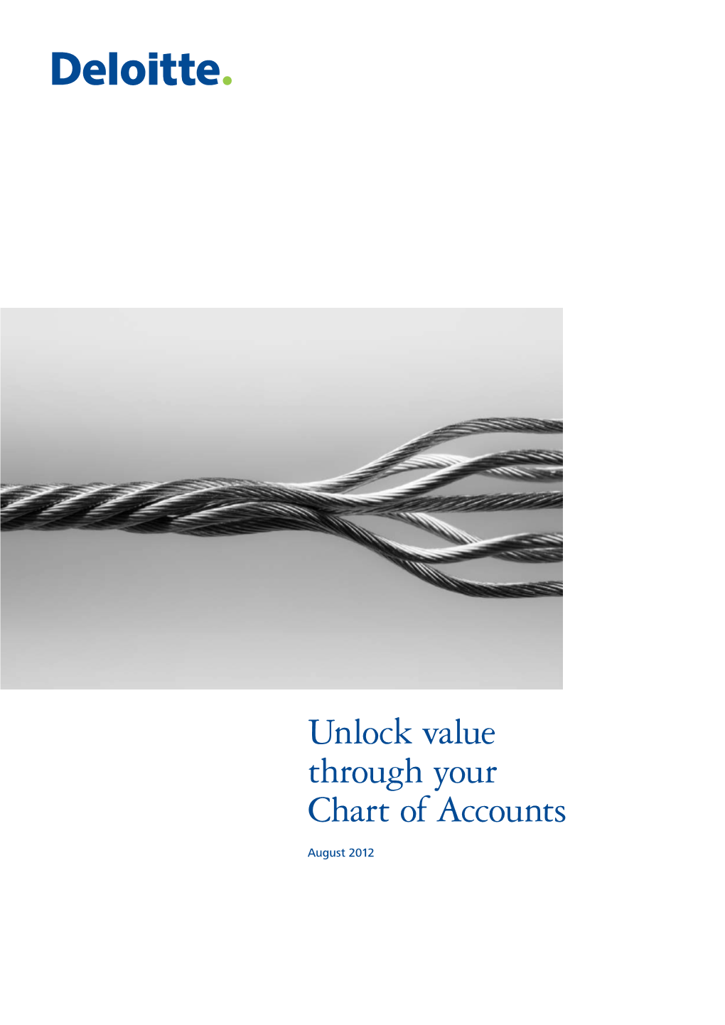 Unlock Value Through Your Chart of Accounts
