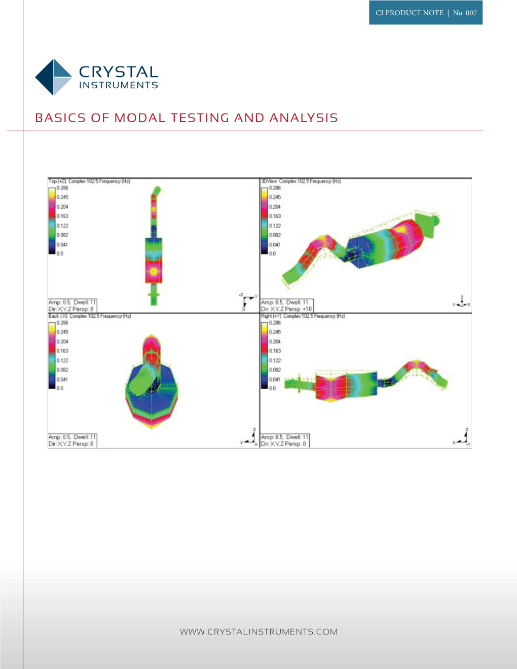 Basics of Modal Testing and Analysis