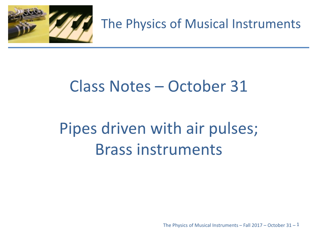 Brass Instruments