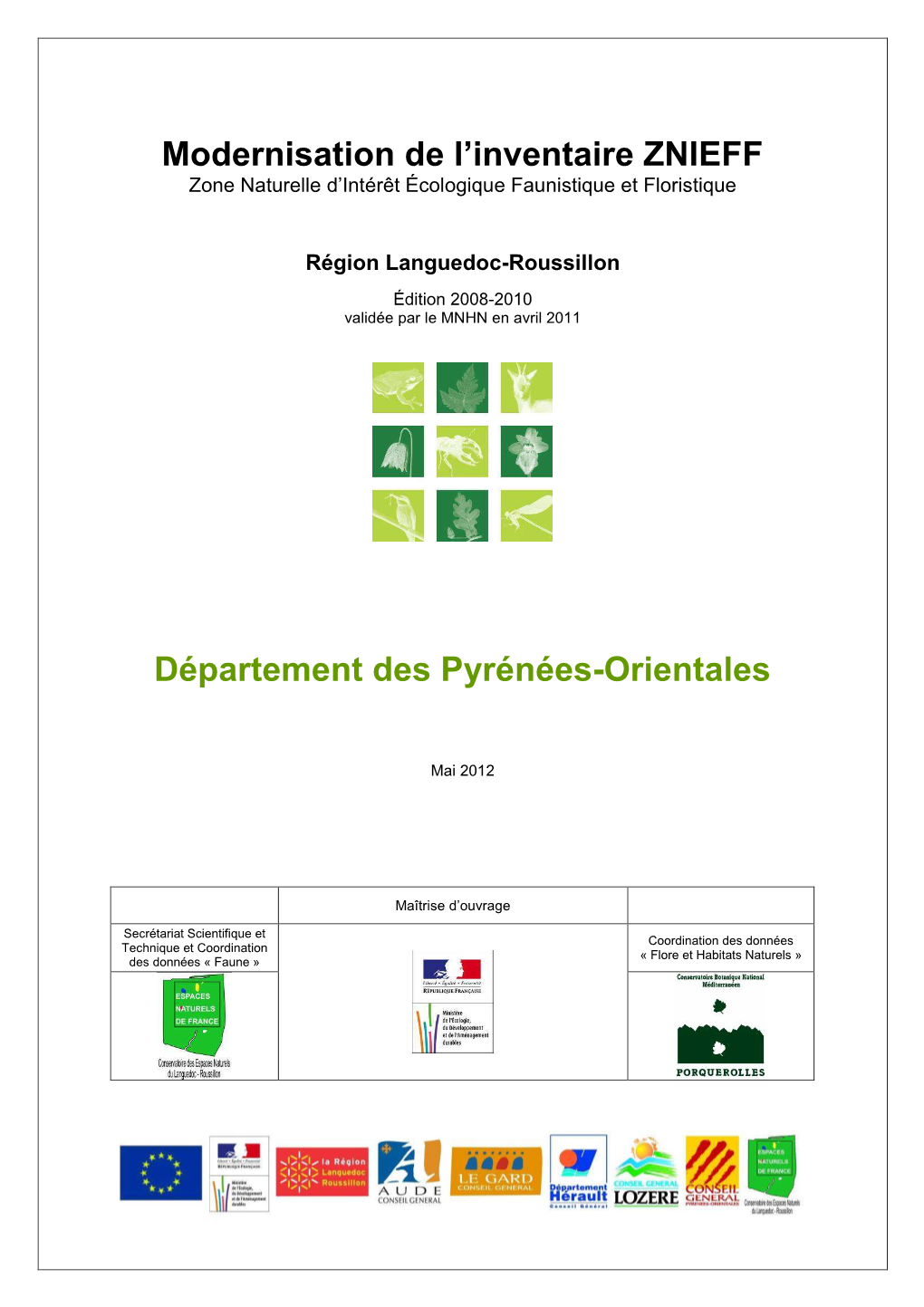 Cahier Départemental Des Pyrénées-Orientales