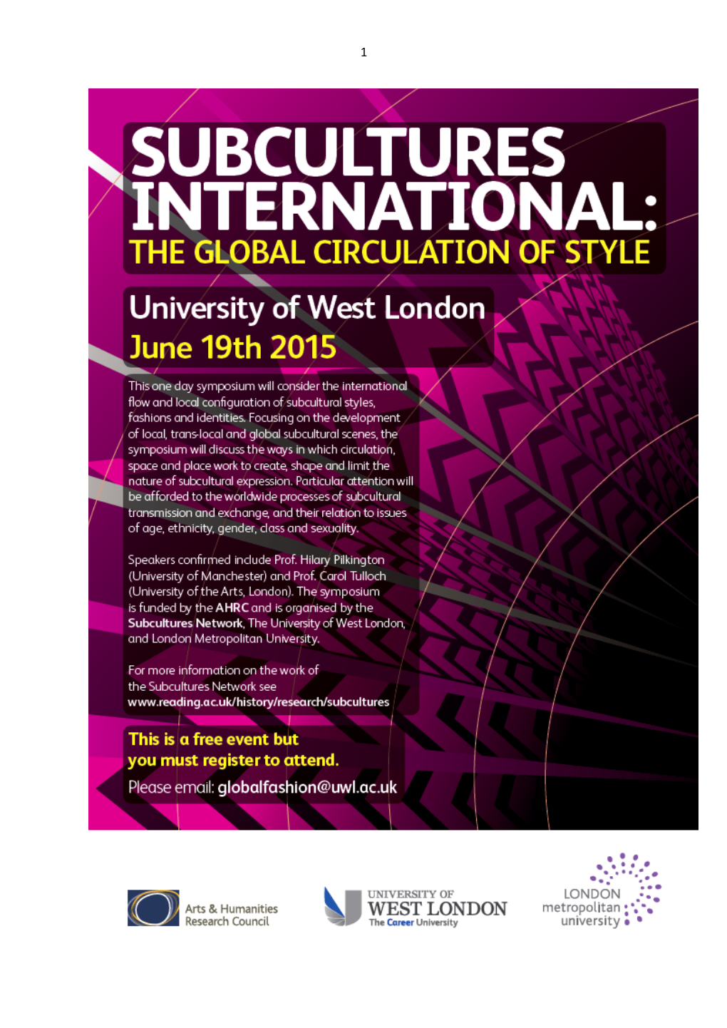 Here I Come From, Where I Got My Knowledge of the Road and the Flow From’: Grime As an Expression of the Local and the Global in Postcolonial London