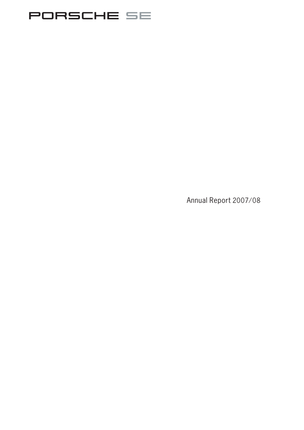 Annual Report 2007/2008