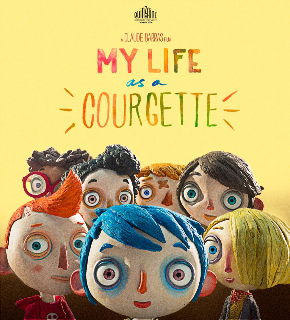 English Language Film Notes to Ma Vie De Courgette