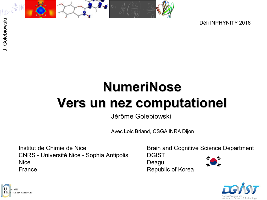 Ligand-Receptor Interactions Involved in Chemical Senses. Insights From