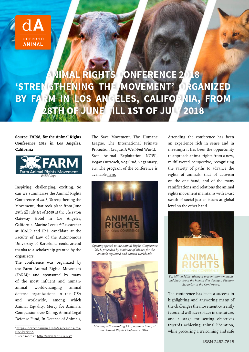 'Strengthening the Movement' Organized by Farm in Los Angeles