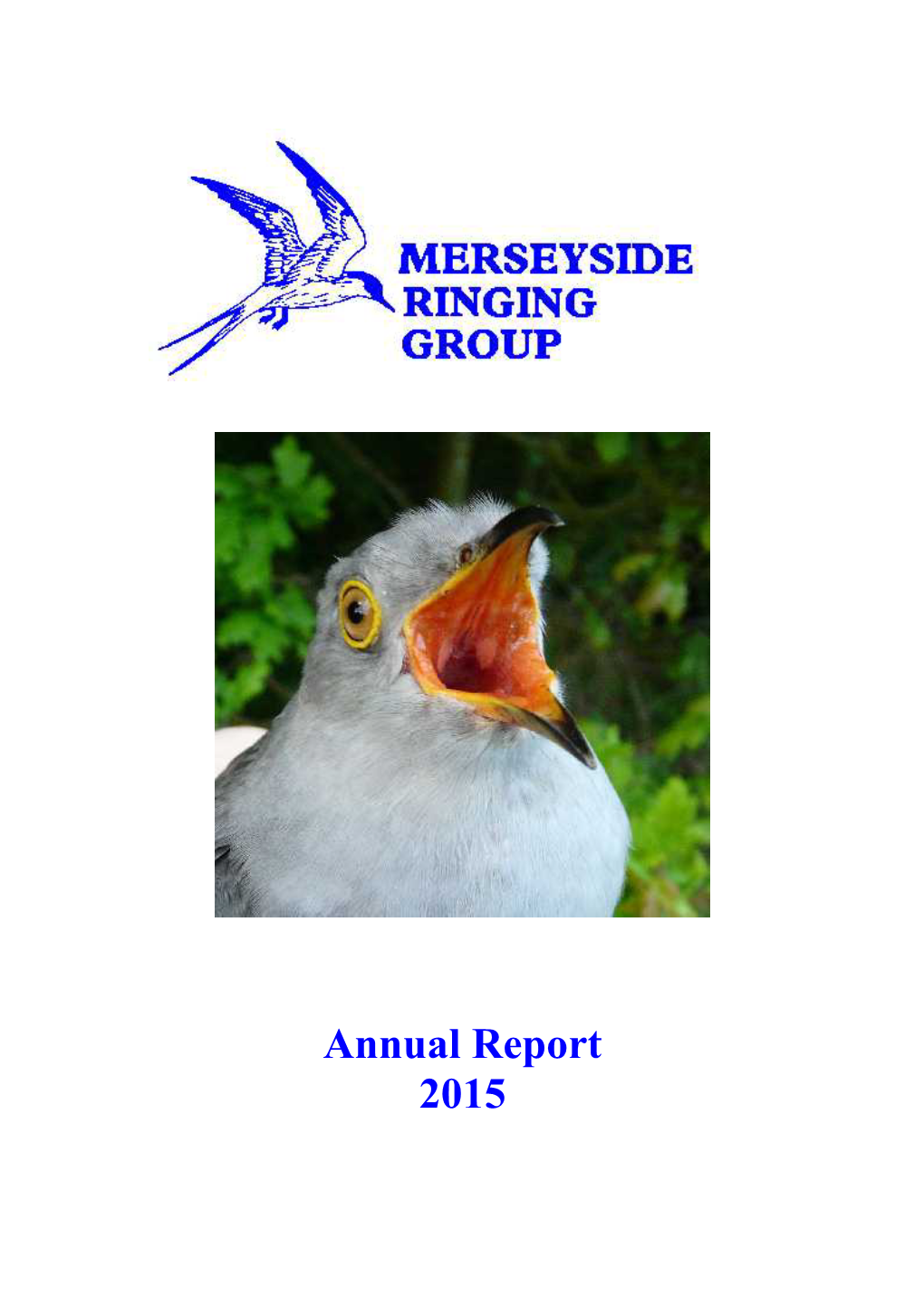 Annual Report 2015 MERSEYSIDE RINGING GROUP