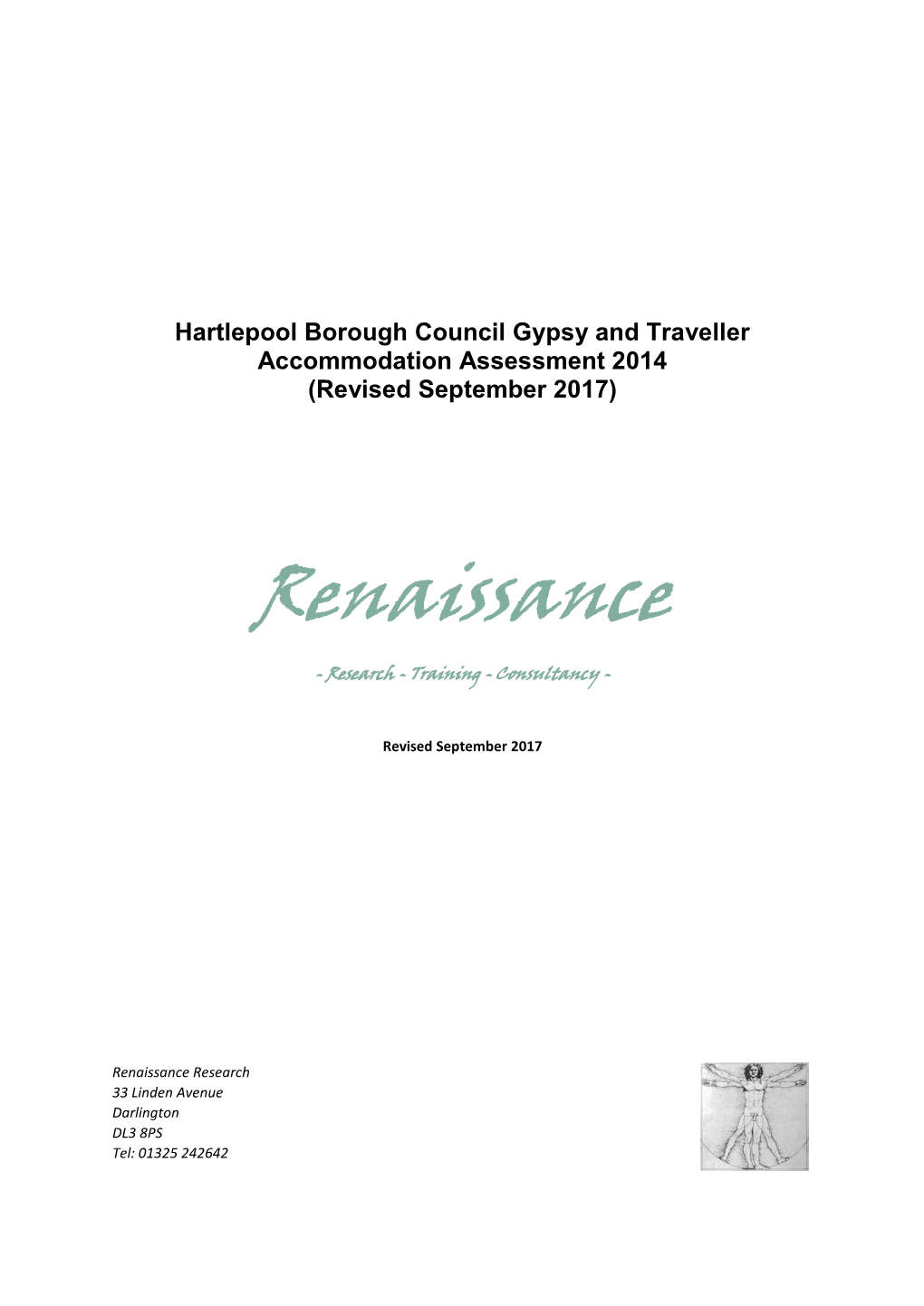 Gypsy and Traveller Accommodation Assessment 2014 (Revised September 2017)