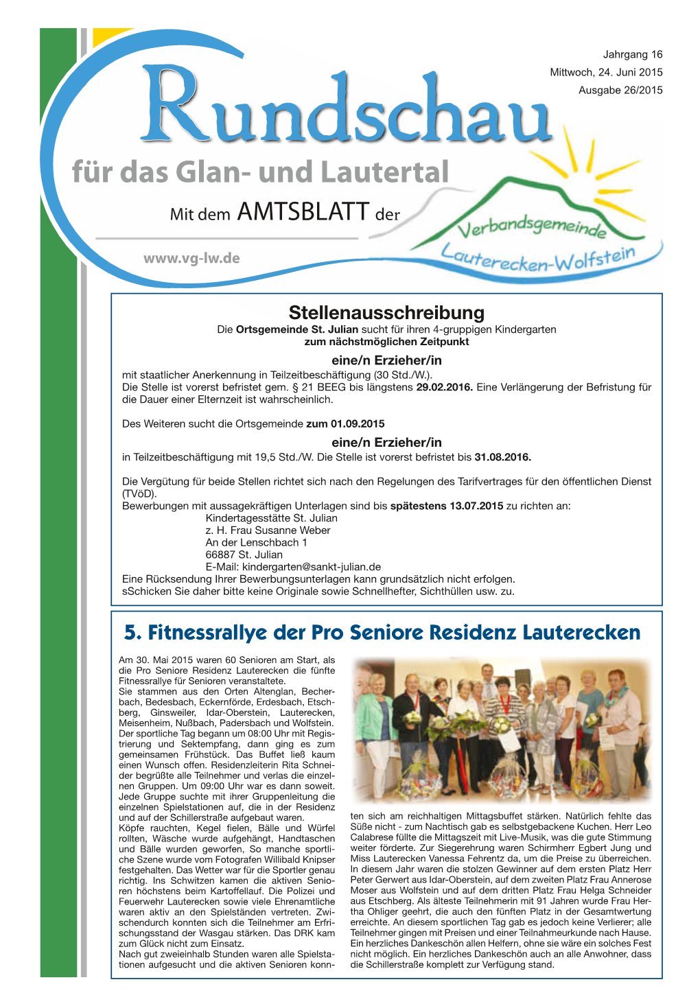 Für Das Glan- Und Lautertal