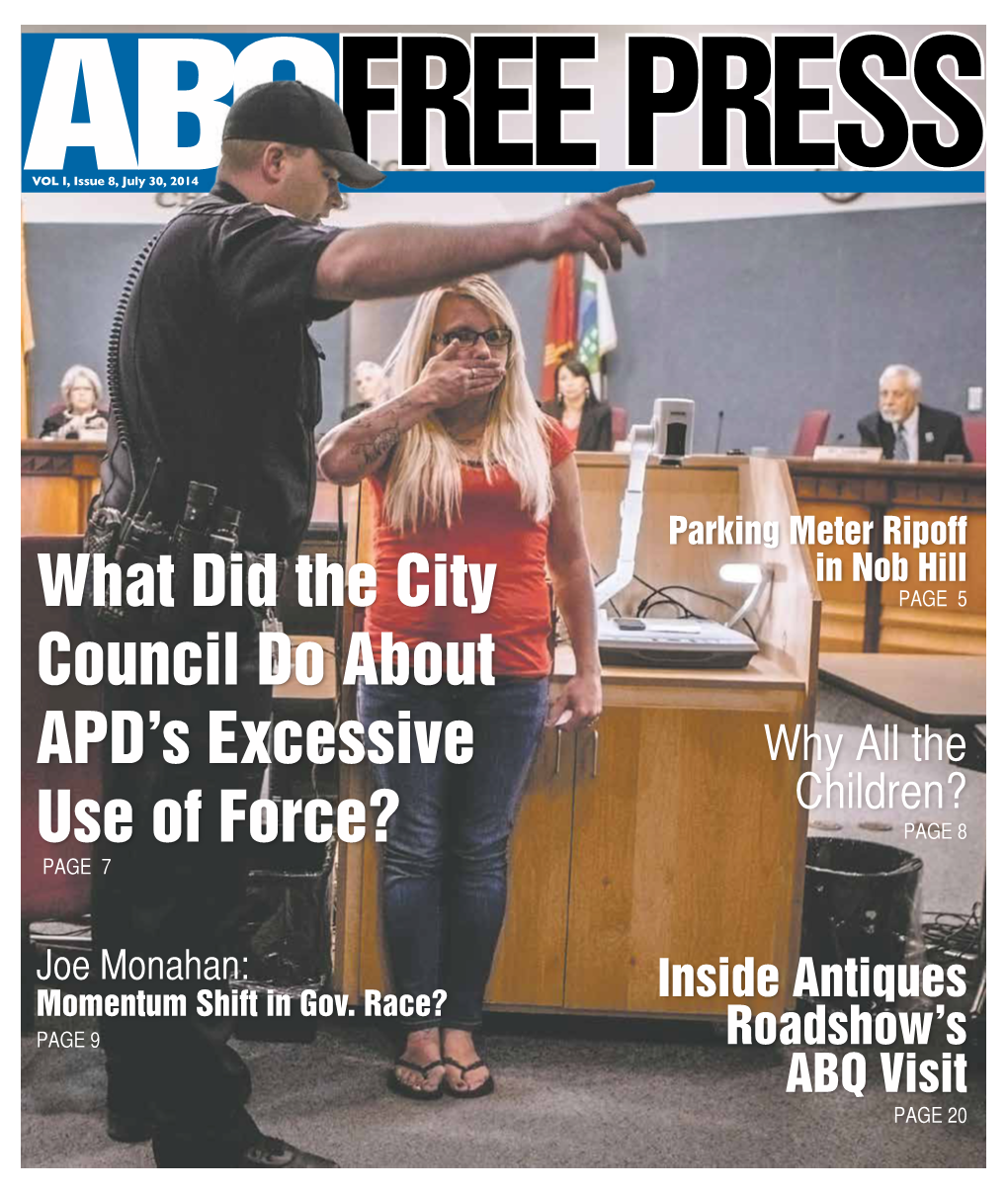 ABQ Free Press, July 30, 2014