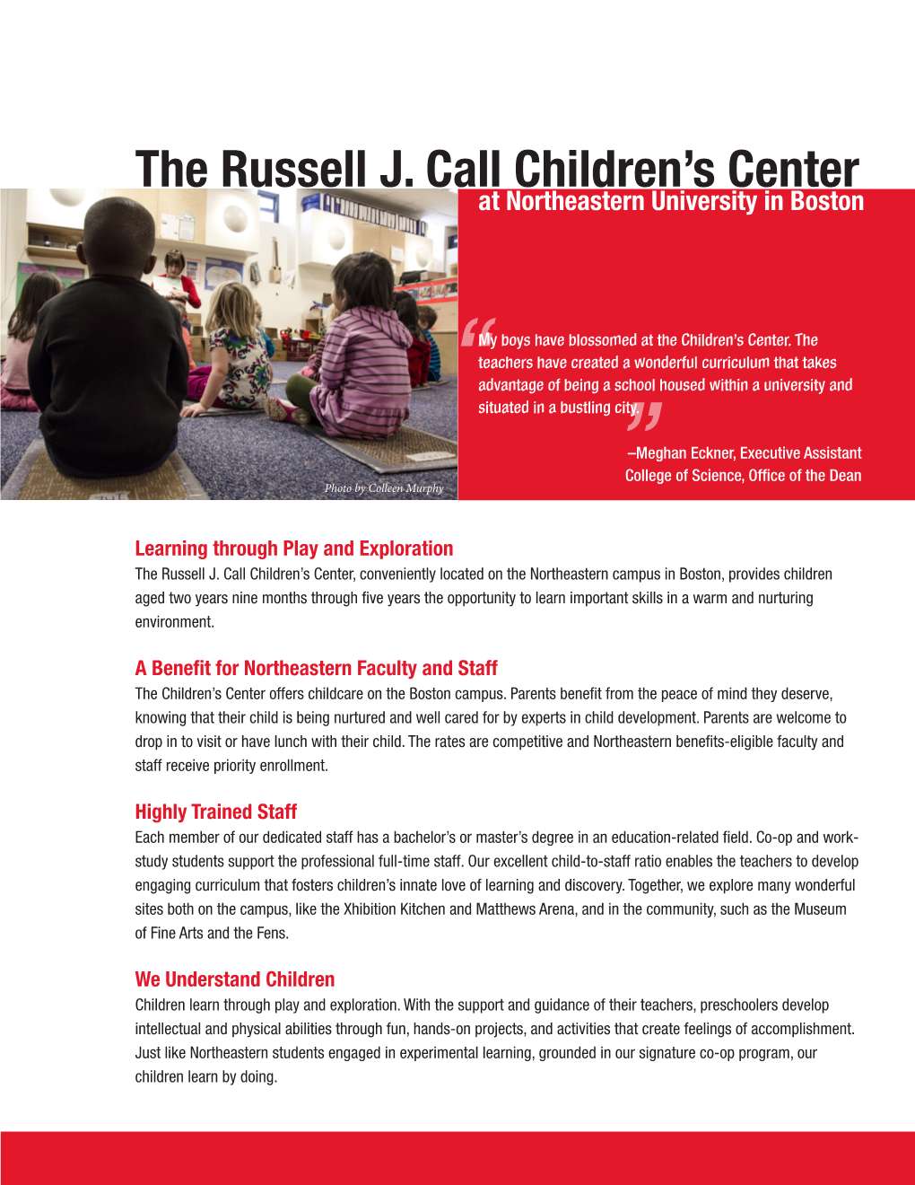 The Russell J. Call Children's Center