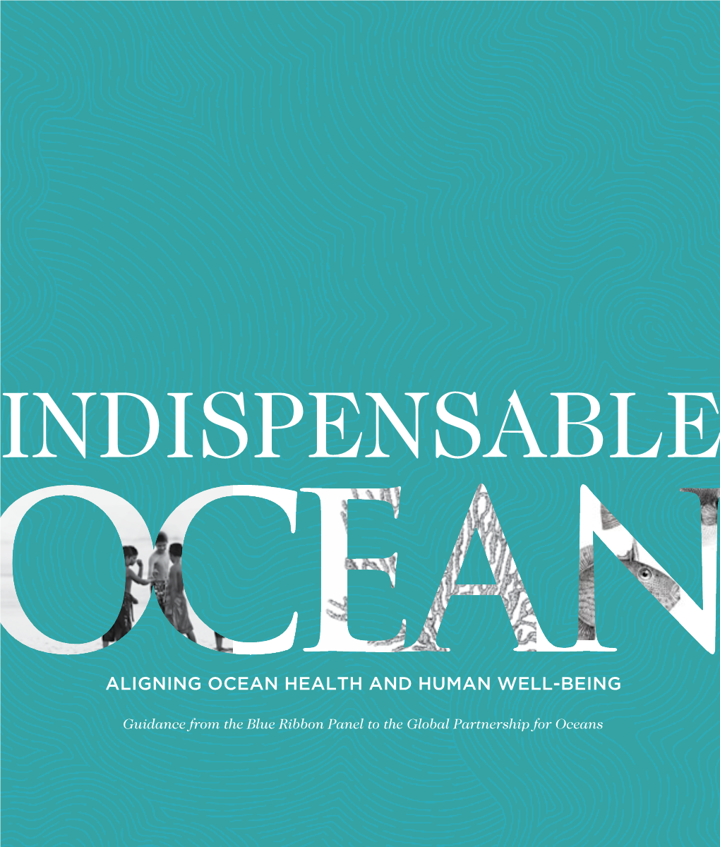 Aligning Ocean Health and Human Well-Being