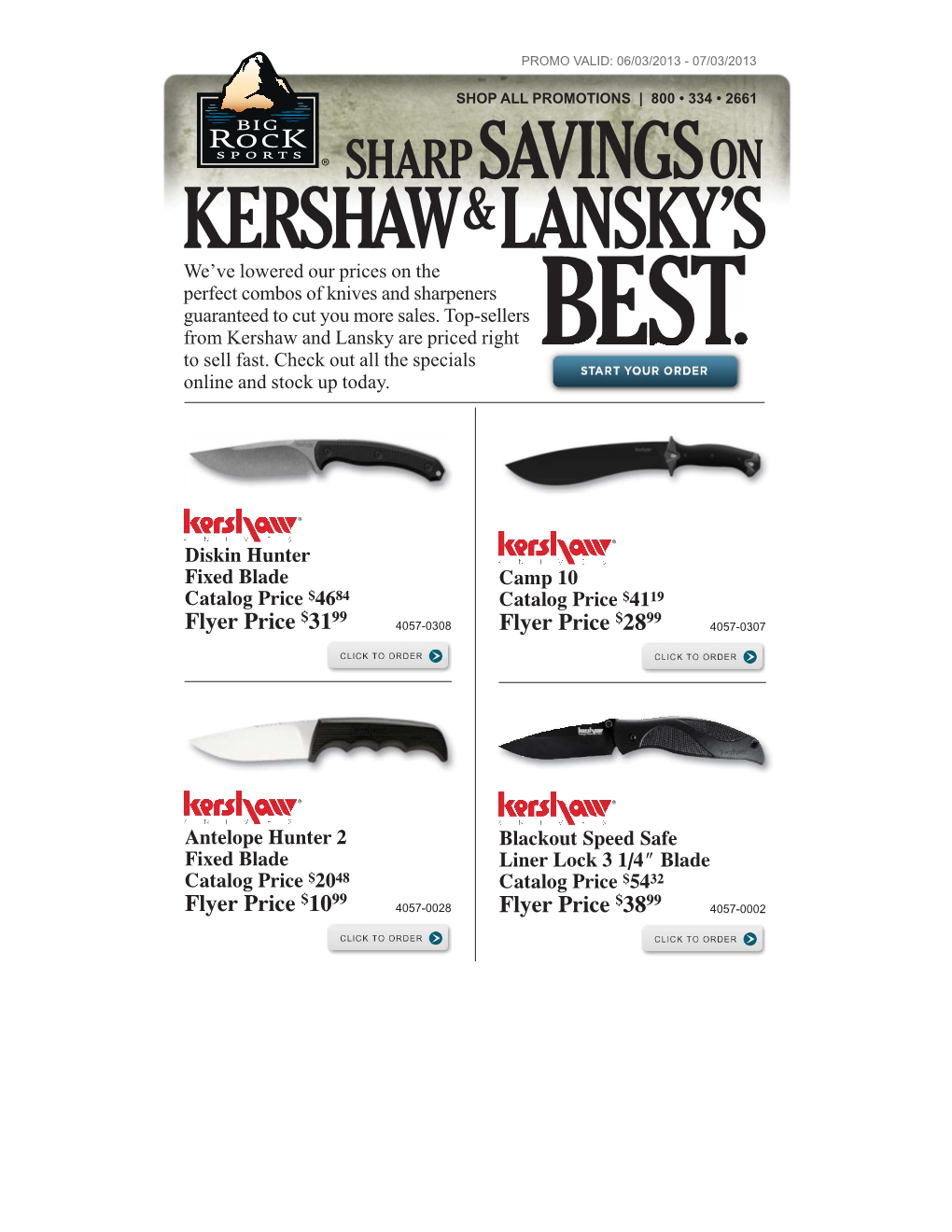06 03 FCEF13426 Kershaw & Lansky Knives Print .Indd