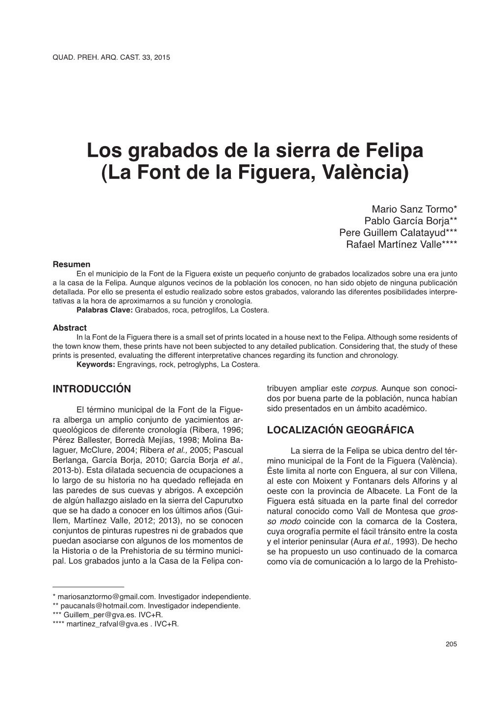 La Font De La Figuera, València)