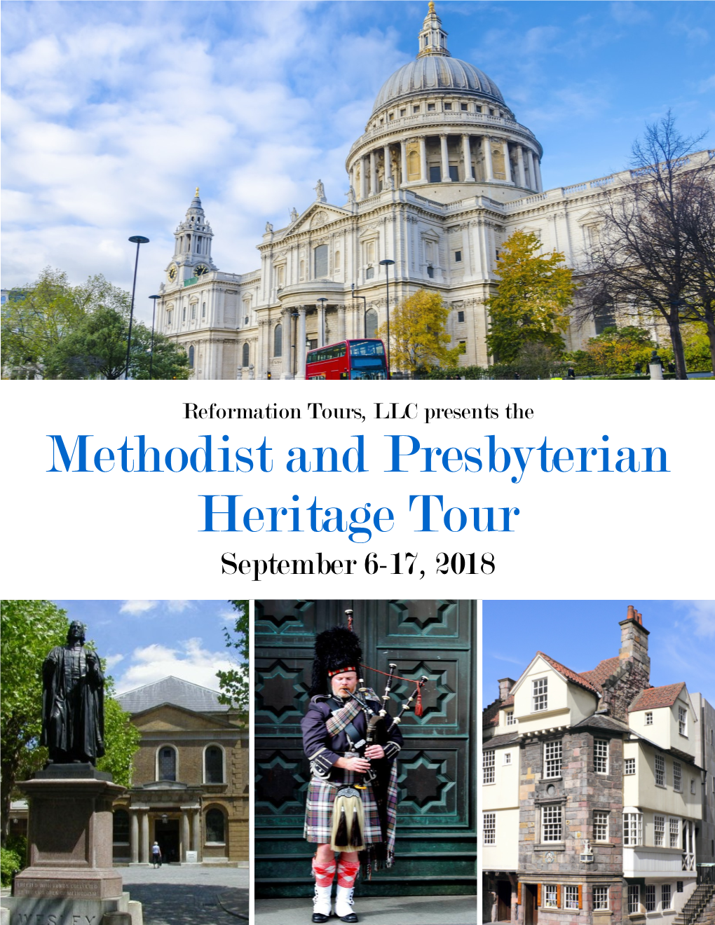 Methodist and Presbyterian Heritage Tour