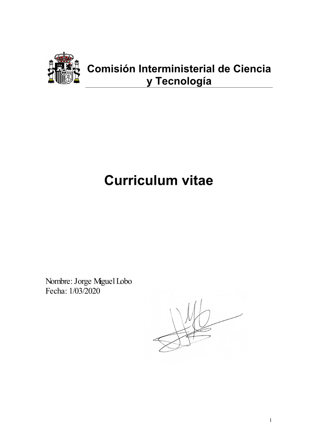 Curriculum Vitae