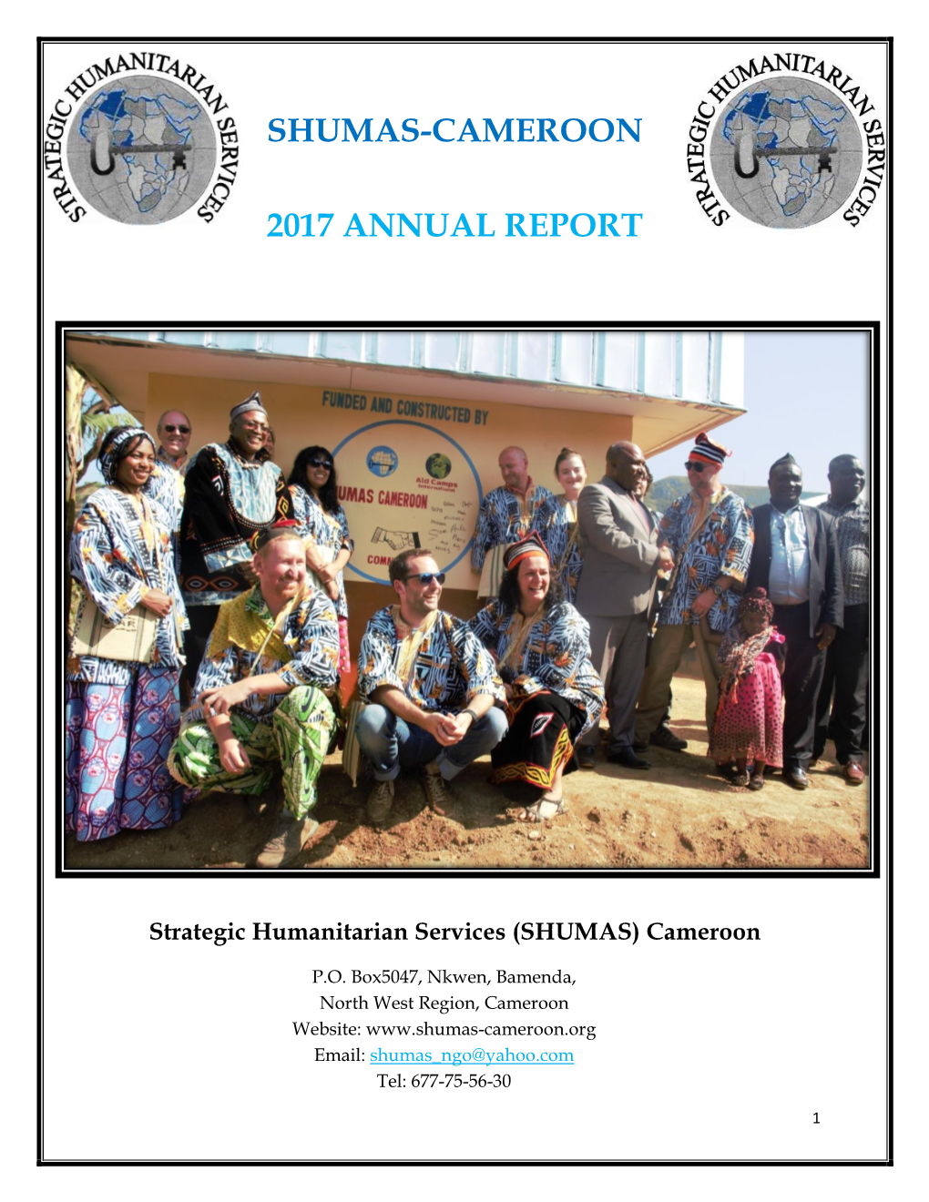 Shumas-Cameroon 2017 Annual Report