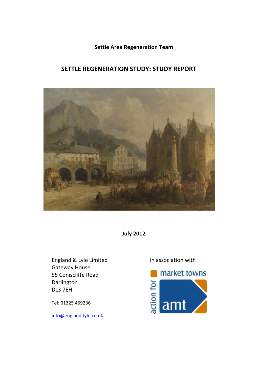 Settle Regeneration Study Report July 2012