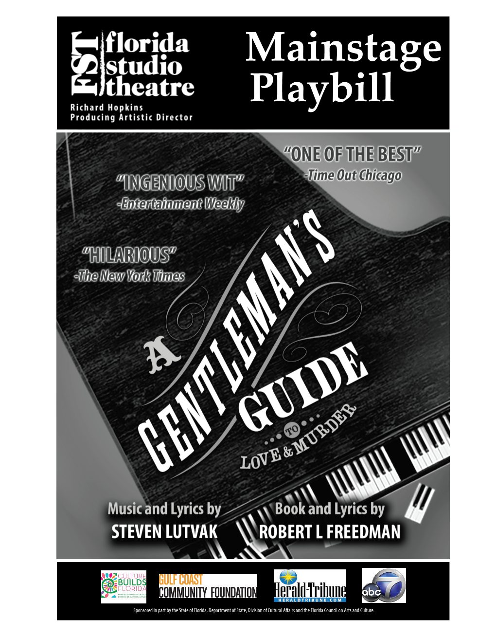 Mainstage Playbill