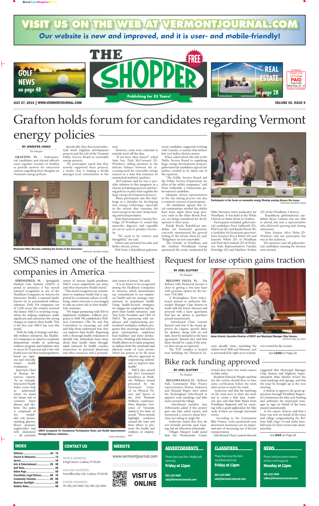 Grafton Holds Forum for Candidates Regarding Vermont Energy Policies