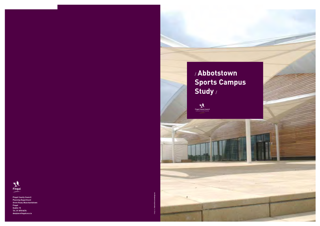 Abbotstown Sports Campus Study