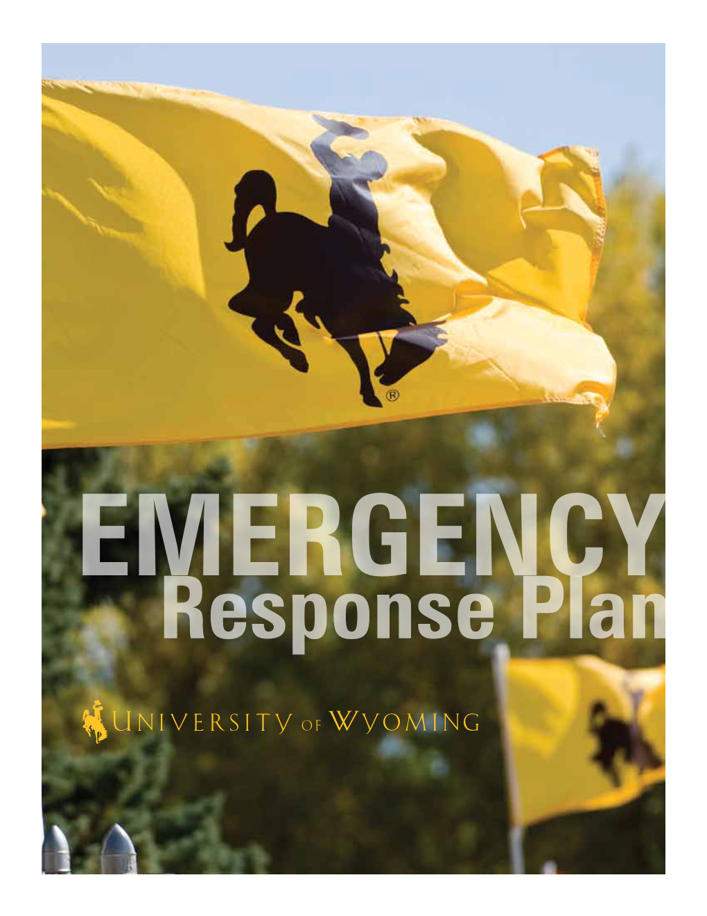 University of Wyoming EMERGENCY RESPONSE PLAN (ERP) Addresses a Multi- Tude of Potential Issues and Concerns the Campus Community May Encounter During an Emergency