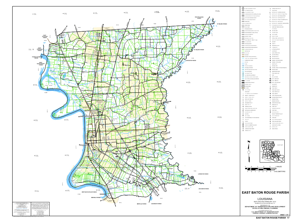 EAST BATON ROUGE PARISH Bayou Manchac 327 46 IBERVILLE PARISH L R 2 E Rie Ab to St