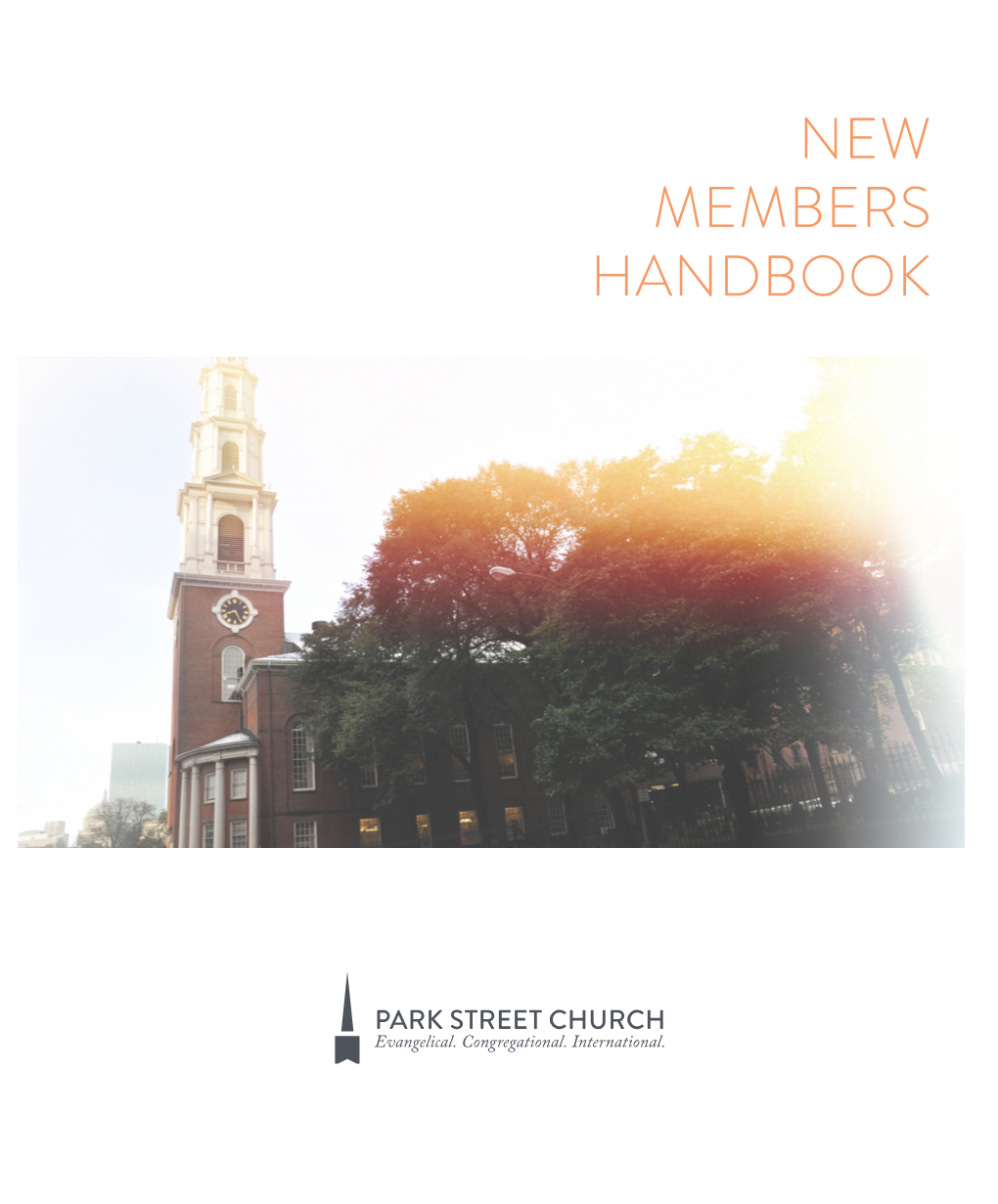 New Members Handbook