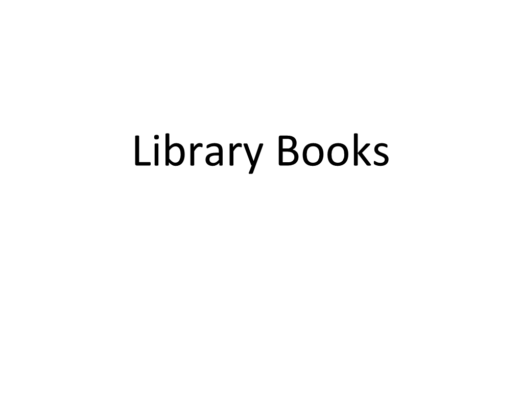 STHS Library Books 2014-11.Pdf