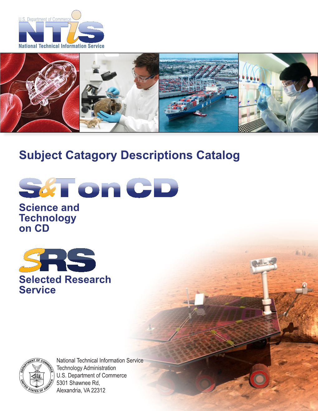 Science and Technology on CD Subject Catagory Descriptions