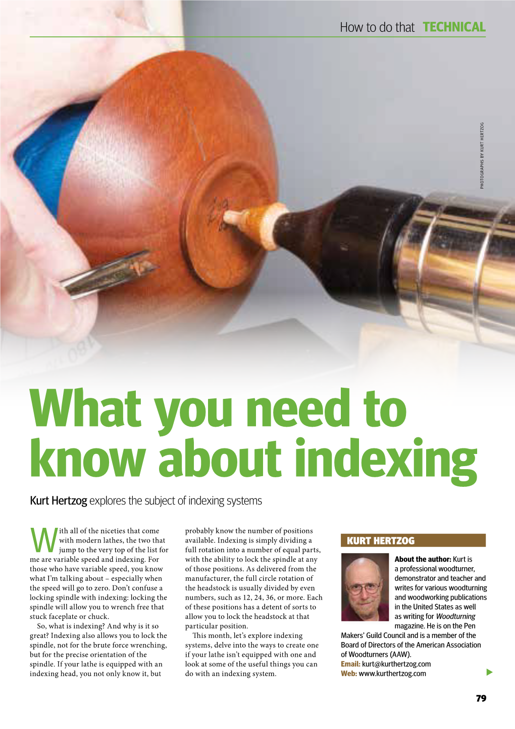 What You Need to Know About Indexing Kurt Hertzog Explores the Subject of Indexing Systems