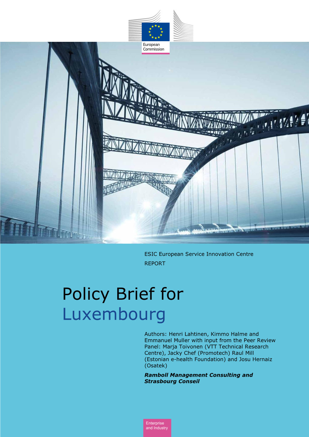 Policy Brief for Luxembourg
